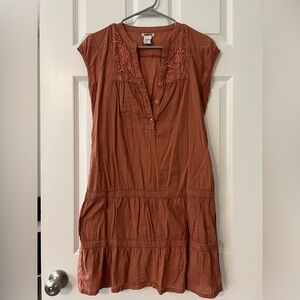 Billabong mauve/salmon rust dress